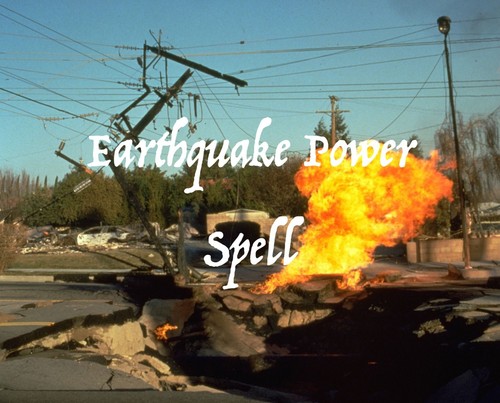 Incantesimo power terremoto - power,